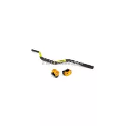 MX Handlebar 28mm + Clamps Stage6 Gold