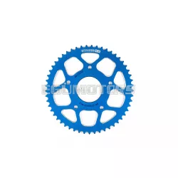   Stage6 hátsó lánckerék 53 fog - 420 alumínium CNC, kék, Peugeot / Rieju