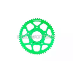   Stage6 hátsó lánckerék 53 fog - 420 alumínium CNC, zöld, Peugeot / Rieju