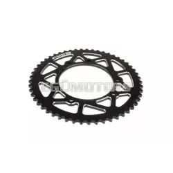   Stage6 hátsó lánckerék 53 fog - 420 alumínium CNC, fekete, Rieju MRT