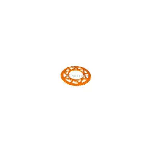 Rear Sprocket 53 teeth - 420 Stage6 aluminium CNC orange Rieju MRT