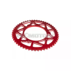   Stage6 hátsó lánckerék 53 fog - 420 alumínium CNC, piros, Rieju MRT