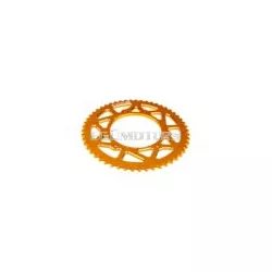   Rear Sprocket 53 teeth - 420 Stage6 aluminium CNC yellow Rieju MRT