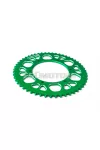 Stage6 hátsó lánckerék 53 fog - 420 alumínium CNC, zöld, Aprilia SX 50