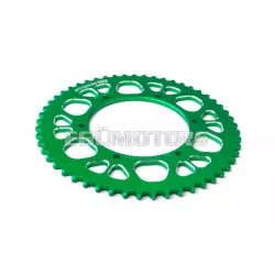   Stage6 hátsó lánckerék 53 fog - 420 alumínium CNC, zöld, Aprilia SX 50
