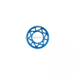   Rear Sprocket 53 teeth - 420 Stage6 aluminium CNC blue Derbi DRD Pro