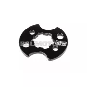 Stage6 első lánckerék rögzítőlemez fekete, Derbi