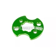 Stage6 első lánckerék rögzítőlemez zöld, Derbi