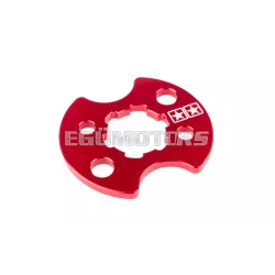 Stage6 első lánckerék rögzítőlemez piros, Derbi