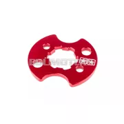 Stage6 első lánckerék rögzítőlemez piros, Derbi