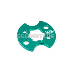 Stage6 első lánckerék rögzítőlemez türkiz, Derbi