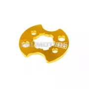 Stage6 első lánckerék rögzítőlemez sárga, Derbi