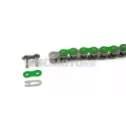 Stage6 lánckészlet 14x53 - 420 alumínium CNC, zöld, Beta RR