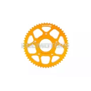 Stage6 lánckészlet 13x53 - 420 alumínium CNC, narancssárga, Peugeot / Rieju