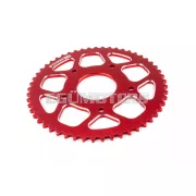 Stage6 lánckészlet 13x53 - 420 alumínium CNC, piros, Peugeot / Motorhispania