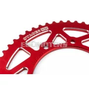 Stage6 lánckészlet 13x53 - 420 alumínium CNC, piros, Rieju MRT