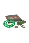 Chain Kit 14x53 - 420 Stage6 aluminium CNC green Rieju MRT