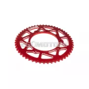 Stage6 lánckészlet 14x53 - 420 alumínium CNC, piros, Rieju MRT