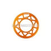 Stage6 lánckészlet 13x53 - 420 alumínium CNC, narancs, Derbi DRD Pro