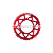 Stage6 lánckészlet 13x53 - 420 alumínium CNC, piros, Derbi DRD Pro