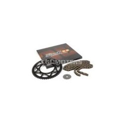   Chain Kit 14x53 - 420 Stage6 CNC aluminium Black Derbi DRD Pro