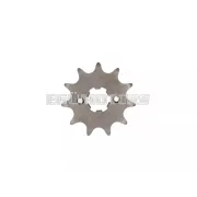 Stage6 lánckészlet 14x53 - 420 alumínium CNC, piros, Derbi DRD Pro