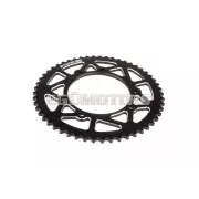 Stage6 lánckészlet 13x53 - 420 alumínium CNC, fekete, Derbi Senda X-treme