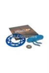 Chain Kit 14x53 - 420 Stage6 aluminium CNC blue Derbi Senda X-treme
