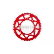 Stage6 lánckészlet 14x53 - 420 alumínium CNC, piros, Derbi Senda X-treme