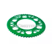 Stage6 lánckészlet 13x53 - 420 alumínium CNC, zöld, Aprilia SX 50