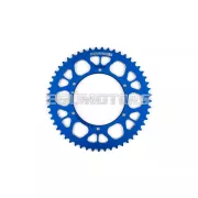 Stage6 lánckészlet 14x53 - 420 alumínium CNC, kék, Aprilia SX 50