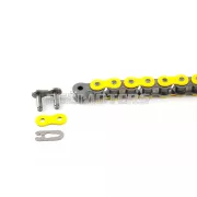 Stage6 lánckészlet 14x53 - 420 alumínium CNC, sárga, Aprilia SX 50