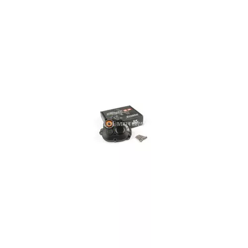 Gearbox Cover Stage6 R/T MK2 Piaggio with titanium bolts Black