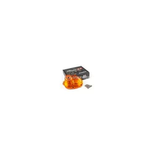 Gearbox Cover Stage6 R/T MK2 Piaggio with titanium bolts Orange