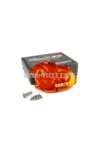 Gearbox Cover Stage6 R/T orange with titanium screws Minarelli