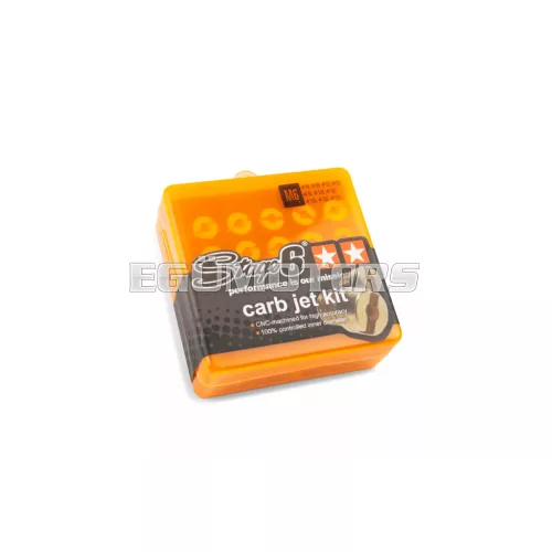 Stage6 fúvókakészlet Dellorto 6mm, 112 - 135