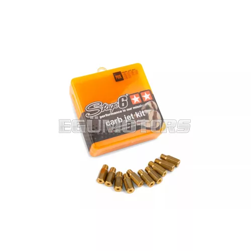 Stage6 fúvókakészlet (10 db) Keihin PWK 180-205