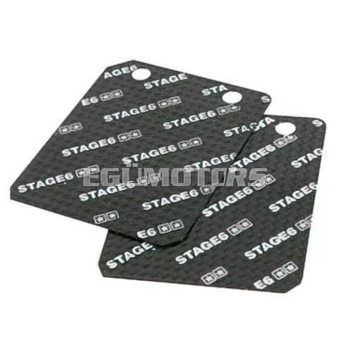 Reed Petals Stage6 carbon fiber 0.35mm Piaggio