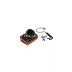   Intake Manifold + Spacer 35mm PWK / VHST Stage6 R/T orange Piaggio / Peugeot horizontal