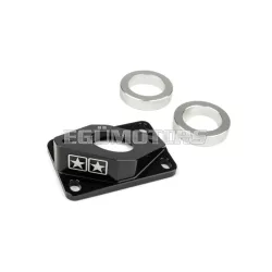 Intake Manifold AM6 / Derbi Stage6 High Flow MK2 28mm Black