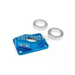 Intake Manifold AM6 / Derbi Stage6 High Flow MK2 28mm Blue