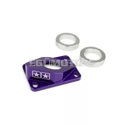 Intake Manifold AM6 / Derbi Stage6 High Flow MK2 28mm purple