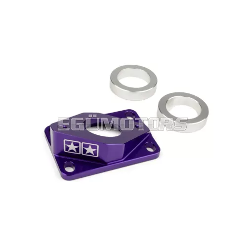 Intake Manifold AM6 / Derbi Stage6 High Flow MK2 28mm purple