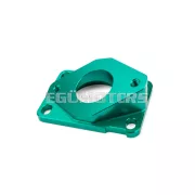 Intake Manifold AM6 / Derbi Stage6 High Flow MK2 28mm turquoise