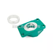 Intake Manifold AM6 / Derbi Stage6 High Flow MK2 28mm turquoise