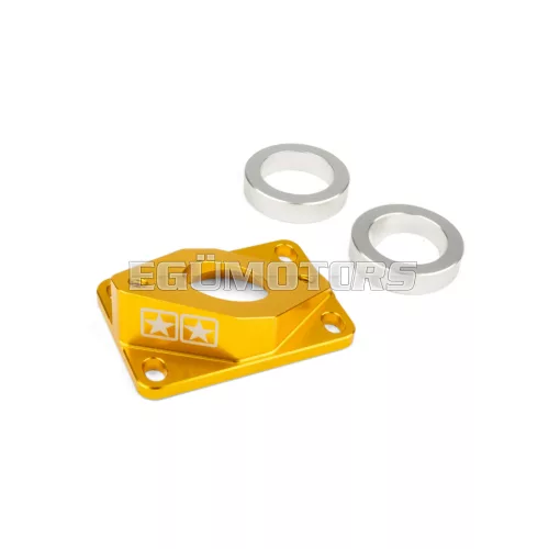 Intake Manifold AM6 / Derbi Stage6 High Flow MK2 28mm Yellow