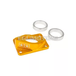 Intake Manifold AM6 / Derbi Stage6 High Flow MK2 34mm Yellow