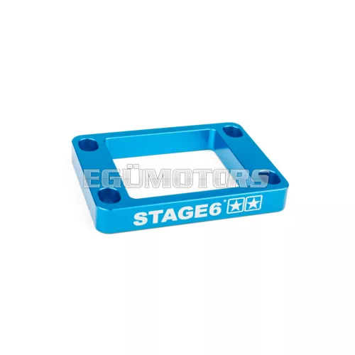 Reed Valve Spacer 10mm AM6 / Derbi Stage6 Blue
