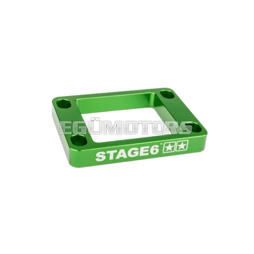 Reed Valve Spacer 10mm AM6 / Derbi Stage6 Green