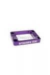 Reed Valve Spacer 10mm AM6 / Derbi Stage6 purple
